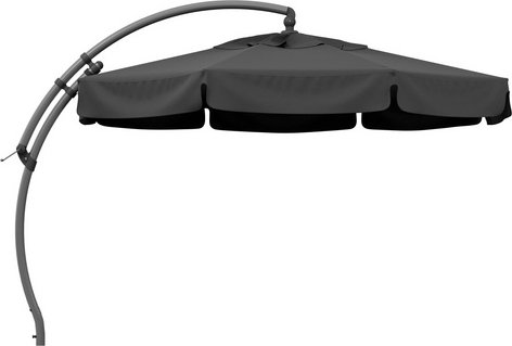 Sun Garden Ampelschirm »Easy Sun«, BxH: 350 x 305 cm, neigbar - grau