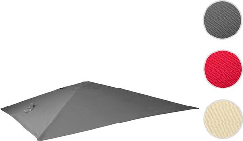 MVG Ersatzbezug »MVG-A96«, Ø 4,95 m, für Luxus-Ampelschirm MVG-A96, mit Flap - schwarz