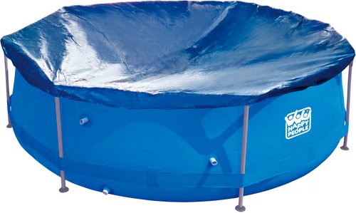 HAPPY PEOPLE Poolabdeckung geeignet für Ø 300 cm - blau