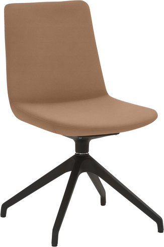 Mayer Sitzmöbel Stuhl »2008«, BxHxL: 48 x 85 x 55 cm, Kunststoff/Stoff - braun