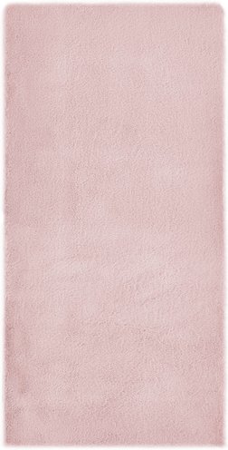 LUXORLIVING Teppich »Loano«, BxL: 60 x 120 cm, Polyester - rosa