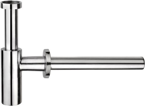 CORNAT Röhrensiphon, Metall/Messing, 1 1/4" - silberfarben