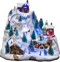 Konstsmide LED-Szenerie, Kunststoff, BxHxL: 20,5 x 27,5 x 31 cm, inkl. Leuchtmittel - bunt