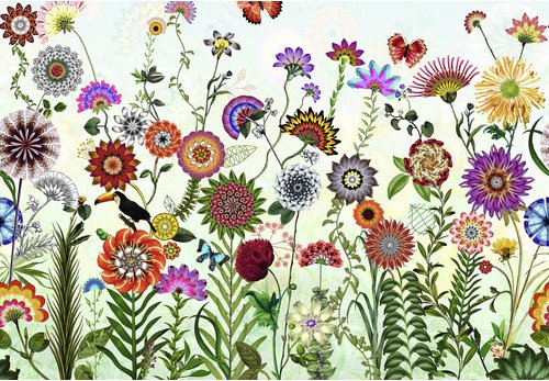 KOMAR Papiertapete, Breite 368 cm - bunt