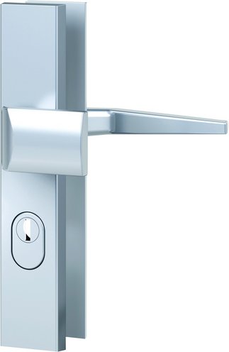 BASI Türbeschlag, aluminium, silberfarben