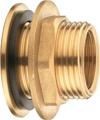 Mr. GARDENER Verbindungsstutzen, Messing - goldfarben