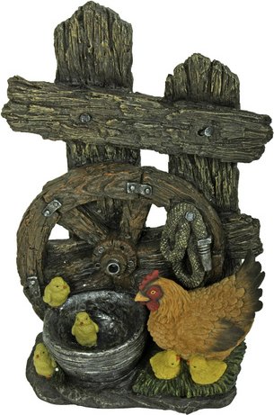 GARDEN PLEASURE Gartenbrunnen »HELIOS«, inkl. Pumpe, Polyresin - bunt