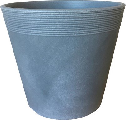 SIENA GARDEN Pflanzgefäß »Malaga«, Kunststoff, grau, rund