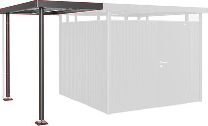 Thumbnail - BIOHORT Seitendach »Highline«, BxL: 150 x 235 cm - grau