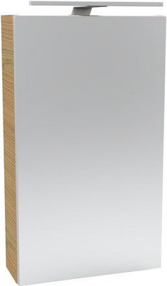 Thumbnail - FACKELMANN Spiegelschrank »SBC«, Sandeiche, BxHxT: 40 x 68 x 15,3 cm - grau