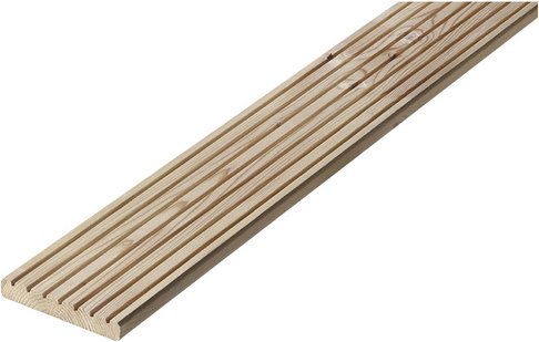 Mr. GARDENER Terrassendiele, Breite: 14,5 cm, Stärke: 2,4 cm, 1 Stk. - beige