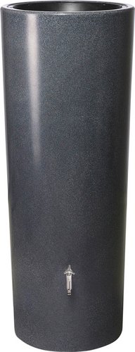 GARANTIA Regenspeicher »STONE 2in1«, lava, 350 L, m. integrierter Pflanzschale - bunt