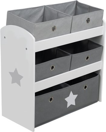 roba Spielregal, grau, ab Geburt