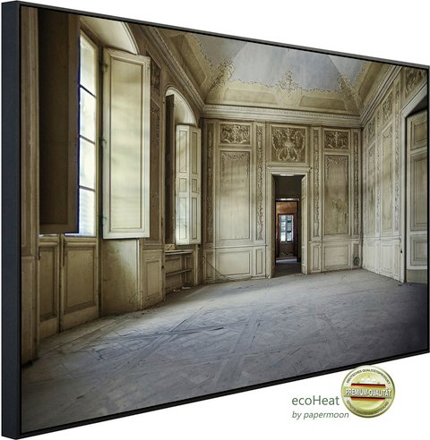 papermoon Infrarotheizung »EcoHeat - Gebäude «, Matt-Effekt - bunt