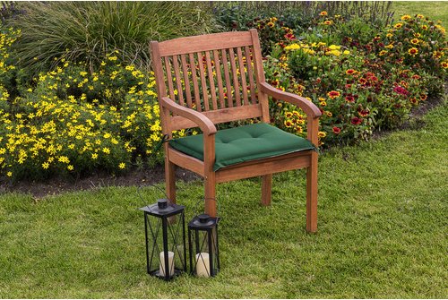 Thumbnail - MERXX Sitzauflage, grün, BxL: 37 x 42 cm - gruen