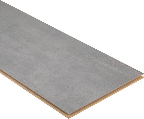 RENOVO Laminat »Beton«, Beton, LxBxS: 1383 x 244 x 8 mm - grau