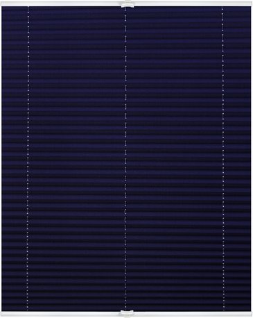 Lichtblick Plissee, Klemmträger, 80x130 cm, blau