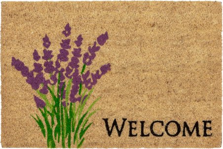 Astra Fußmatte »Coco Style«, Höhe: 1,4 cm, Rutschfest, Antibakteriell, Kokos - bunt