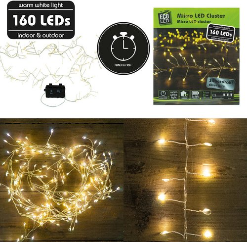 Thumbnail - NOOR living Lichterkette, 160 Lichter, warmweiß - weiss