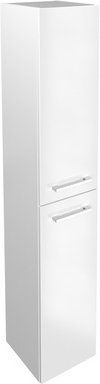 FACKELMANN Hochschrank »Oxford«, weiss, 2 Türen, BxHxT: 30 x 162 x 31,8 cm