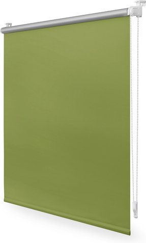 Lichtblick Rollo, Thermo, Klemmfix, 110x150 cm, grün - gruen