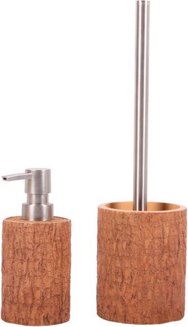 Sanilo Bad-Accessoire-Set, Rustikal - beige