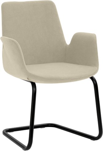 Mayer Sitzmöbel Sessel »2009«, BxHxL: 58 x 86 x 56 cm, Stahl/Stoff - braun