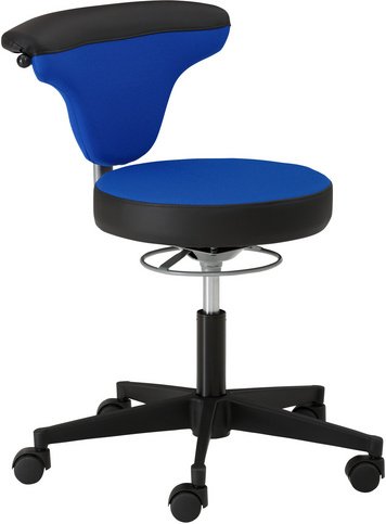 Mayer Sitzmöbel Drehstuhl »myTORRO SIT 1351«, BxH: 59 x 68 cm, blau