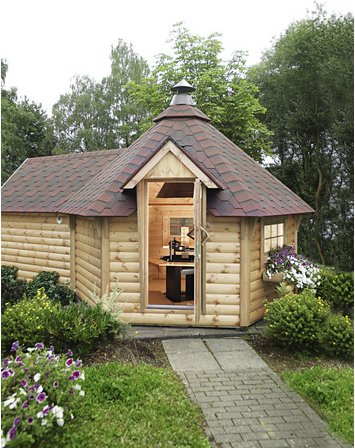 WOLFF Grillkota, Kiefernholz, natur, BxT: 426 x 63 cm