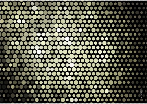 mySPOTTI Mini-Spritzschutz »Magnificant«, Aluverbund, Punkte