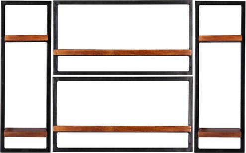 SIT Wandregal »PANAMA«, 6 Fachböden, Holz - braun