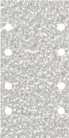 WOLFCRAFT Schleifstein, Körnung: k80, silberfarben