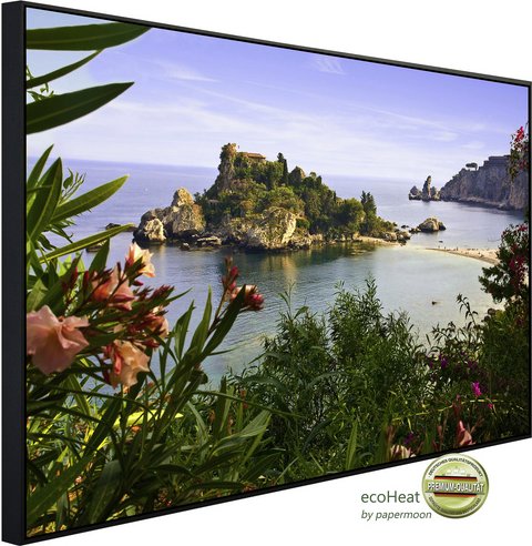Thumbnail - papermoon Infrarotheizung »EcoHeat - Taormina Meer«, Matt-Effekt - bunt
