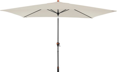 DOPPLER Kurbelschirm »MyZone «, 300 x 200 cm, rechteckig, Sonnenschutzfaktor: 50 - beige