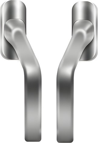 Meeth Schiebetürgriff »Jm Meeth 96/2«, 2 Stück inkl. Schrauben - silberfarben