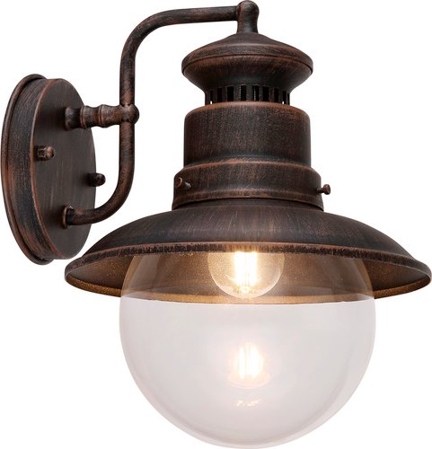 Thumbnail - GLOBO LIGHTING Außenleuchte »SELLA«, Stahl, 60 W, ohne Leuchtmittel - braun