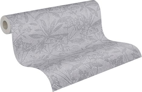 Thumbnail - A.S. Création Vliestapete, BxL: 53 x 1005 cm, dunkelgrau