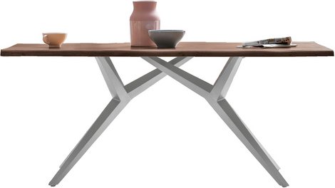 SIT Tischgestell »TOPS&TABLES«, HxT: 72 x 71 cm, Holz - silberfarben