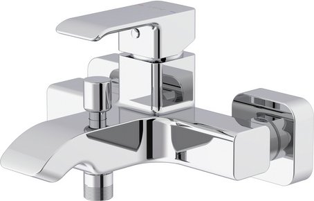 Wannenarmatur »MILANA«, 1/2", Messing, chromfarben - silberfarben