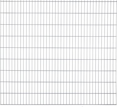 FLORAWORLD Doppelstabmatte »Comfort«, HxL: 1830 x 2010 mm, Stahl, witterungsbeständig - grau