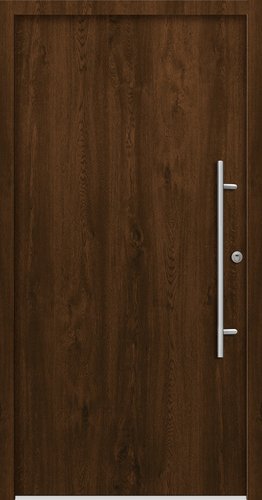 Splendoor Sicherheitshaustür »PATRAS Prime RC2«, Aluminium, in nussbaum - braun