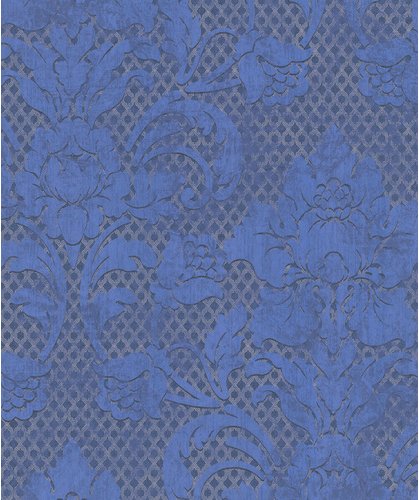 Vliestapete »Catania«, blau, strukturiert