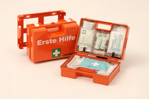 Thumbnail - LEINA-WERKE Erste-Hilfe-Koffer, BxL: 26 x 11 cm, orange