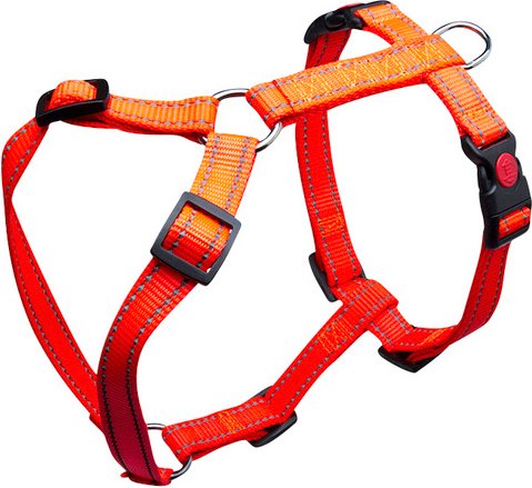 HEIM Hunde-Geschirr, Größe: verstellbar, Nylon, orange