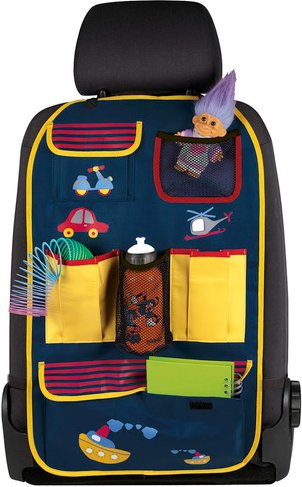CarComfort Rückenlehnenschutz »Driver Jack«, Polyester - blau