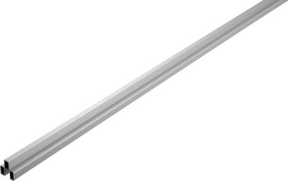 Mr. GARDENER Designleisten »Turino«, SxL: 12 x 1790 mm, 2er Set, aluminiumfarben - silberfarben