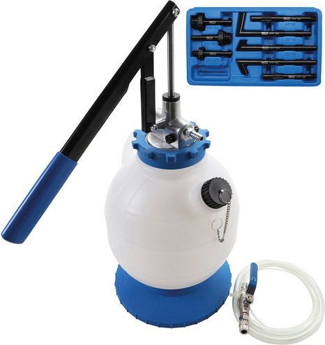 Thumbnail - BGS Technic KFZ Spezialwerkzeuge, Getriebeöl-Befüllgerät mit 8 Adaptern , 7 l - bunt