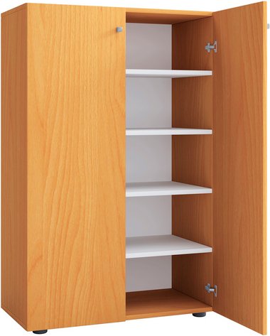 VCM Schuhschrank »Lona«, BxHxL: 39 x 110 x 70 cm, Holzwerkstoff - braun
