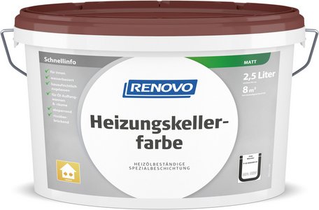 RENOVO Heizungskellerfarbe - braun