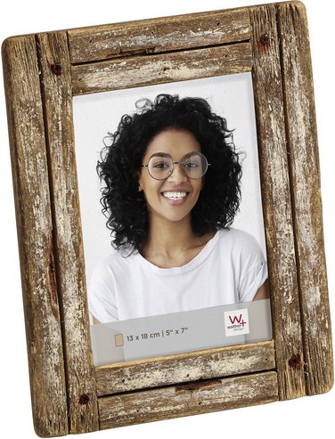 Walther Design Bilderrahmen »DUPLA«, BxL: 20 x 25 cm, weiß, Holz - weiss